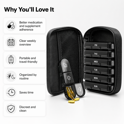 Pill Box Organizer