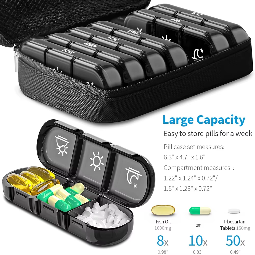 Pill Box Organizer