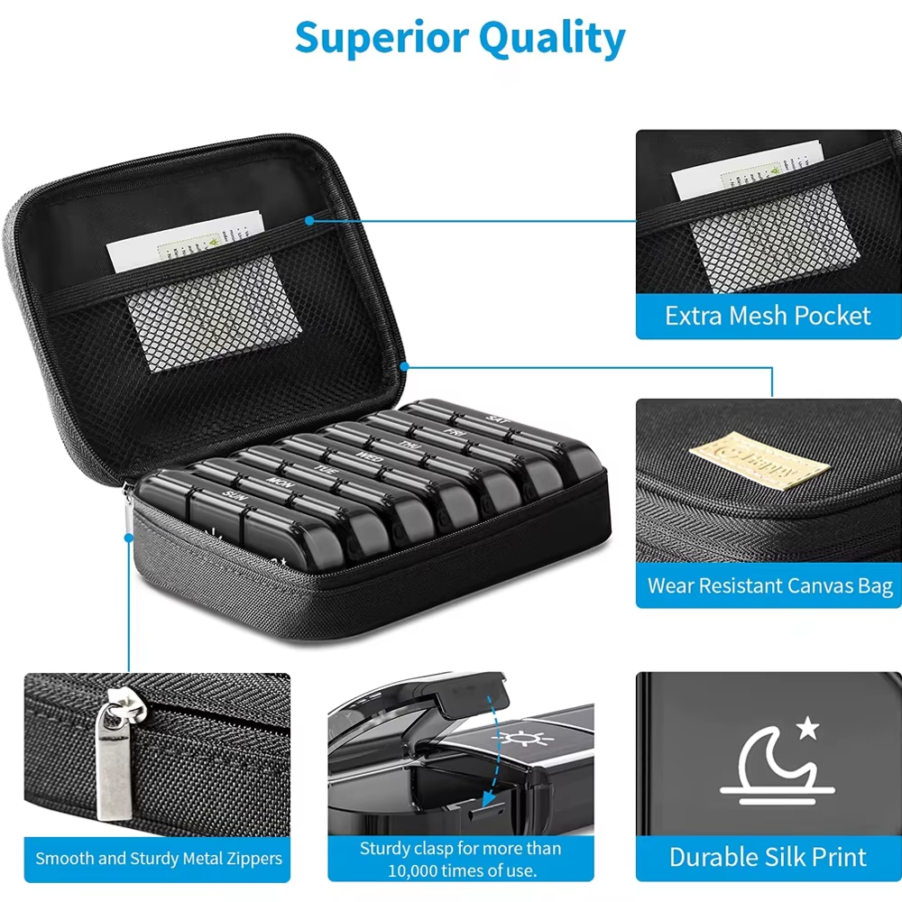 Pill Box Organizer
